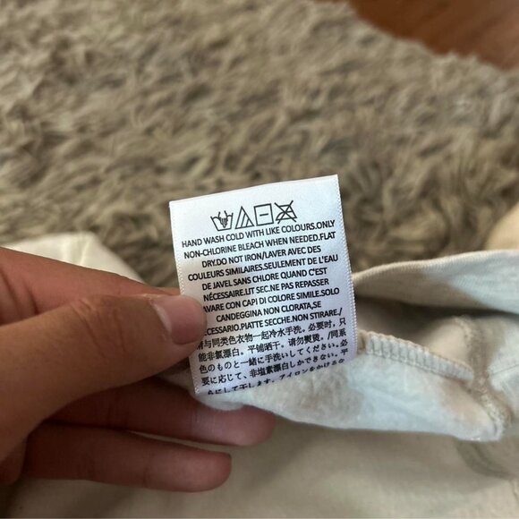 Essentials Fear Of God Light Oatmeal SS22 Hoodie & Sweatpants Set Size XS - Picture 4 of 11